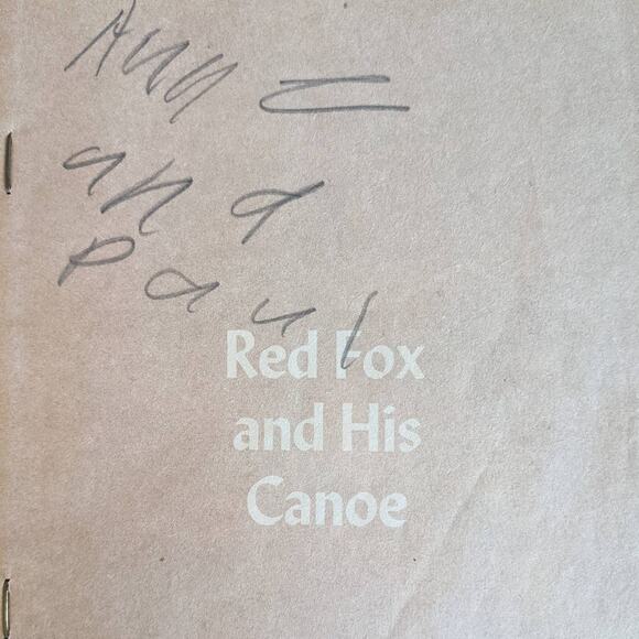 Vintage 1960s Red Fox and His Canoe By Nathaniel Benchley Scholastic Childrens - Picture 12 of 12